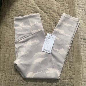 Athleta Elation Camo 7/8 Tight NWT